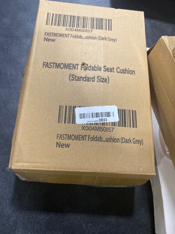 Photo 1 of FASTMOMENT Airplane Seat Cushion Portable Travel Cushion for Comfort Foldable Stadium Pad with Breathable Fabric Seat Pad Perfect for Long Flights, Office, Camping, Bleacher (Standard Size - 15.7'')