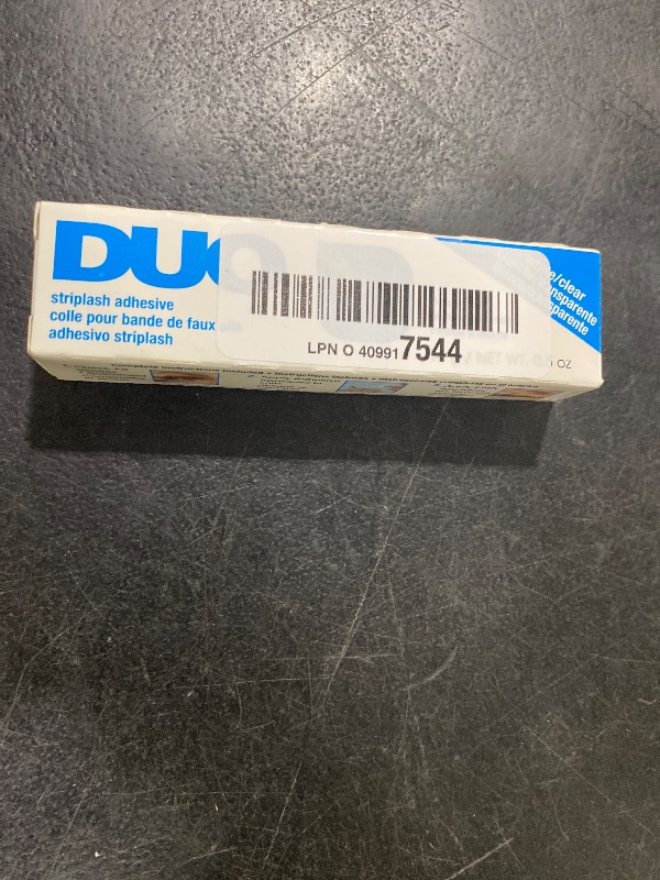 Photo 1 of DUO Strip Eyelash Adhesive Clear, for Fake Strip Lash, 0.5 oz, 1-Pack