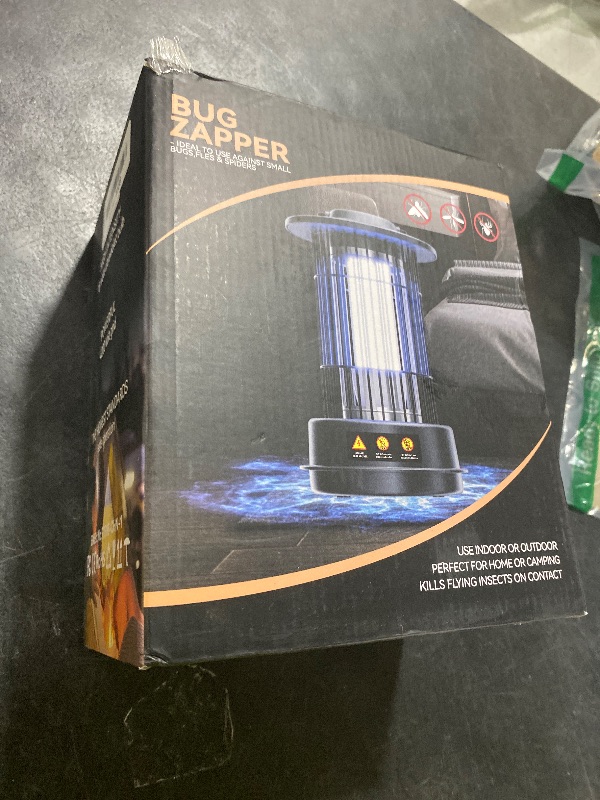 Photo 1 of Bug Zapper Indoor - Bug Zapper Fly Zapper with Extra Bulb 4200V Mosquito Zapper Outdoor Mosquito Killer Fly Traps Insect Killer for Home Patio Camping, Plug-in with 4.92 Ft Cord