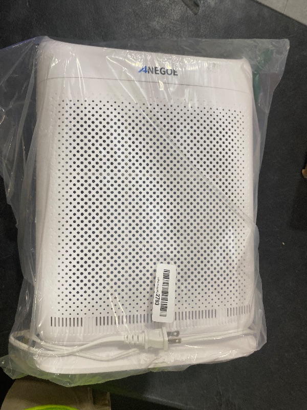 Photo 1 of Air Purifiers for Home Large Room Up to 2500 Ft² With Double Air Intake,Washable Pre-Filters, AnEgoe Pet Air Purifier for Bedroom With Remote Control,HEPA Air Cleaner for Dust, Pets,White