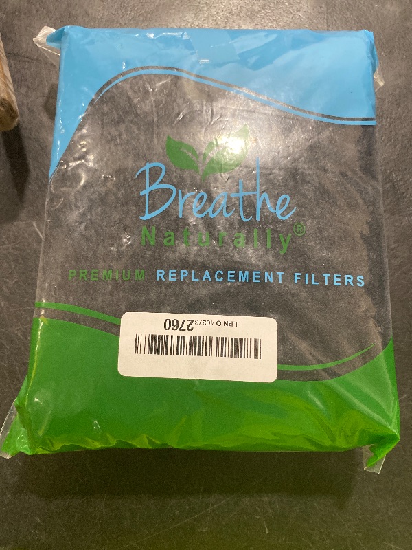 Photo 1 of Breathe Naturally Universal Cut To Fit Carbon Activated Air Filter - Replacement Charcoal Filters - Pre Filter Carbon Sheet for Air Purifier, Vent Filters & More - Made in USA (Pack of 2, 6x48)
