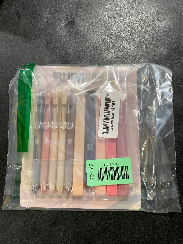 Photo 1 of BLIEVE Aesthetic Highlighters and Gel Pens And Soft Tip, No Bleed Dry Fast Easy to Hold, for Bible Journaling Planner Notes School Office Supplies (Morandi)