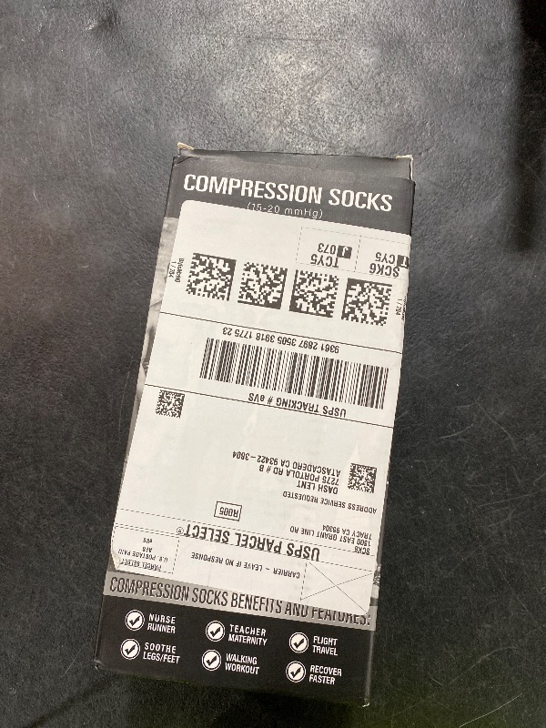 Photo 1 of CHARMKING Compression Socks for Women & Men Circulation (3 Pairs) 15-20 mmHg is Best Athletic for Running, Flight Travel, Support, Cycling, Pregnant - Boost Performance, Durability (L/XL,Black)