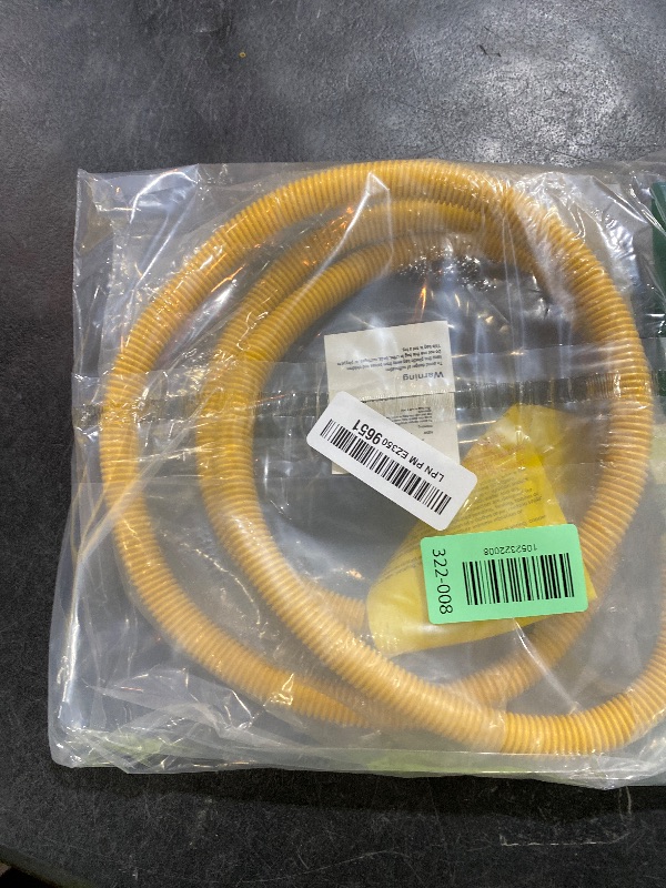 Photo 1 of JUWO 72" Dryer Gas Line for Stove, Dryer, Water Heater, 1/2" OD Stainless Steel Gas Dryer Connector kit with 1/2" FIP & 1/2" MIP Fittings, Long Distance Connection