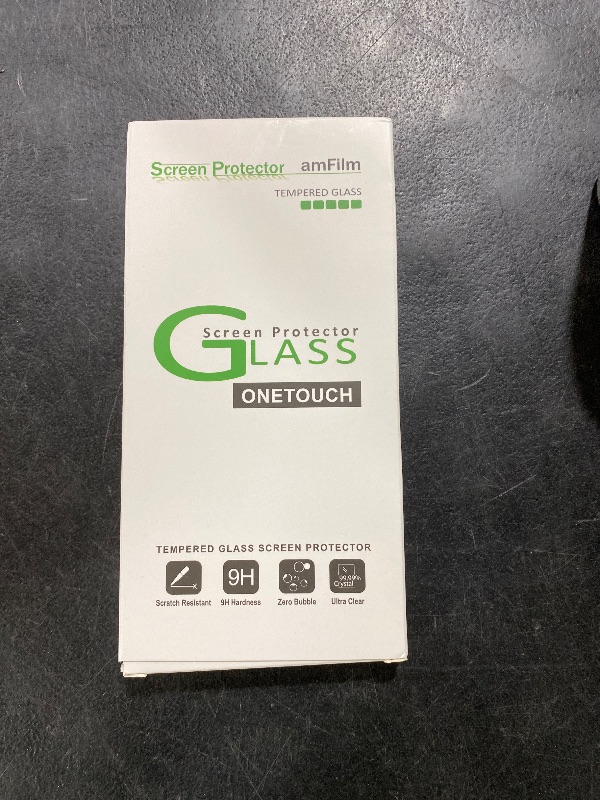 Photo 1 of amFilm OneTouch Screen Protector for iPhone 17 Pro 6.3'' + Camera Lens Protector | Auto-Alignment Install | Bubble Free | 9H Tempered Glass | Shatterproof | FHD Clarity | Case Friendly | 2+4 Pack