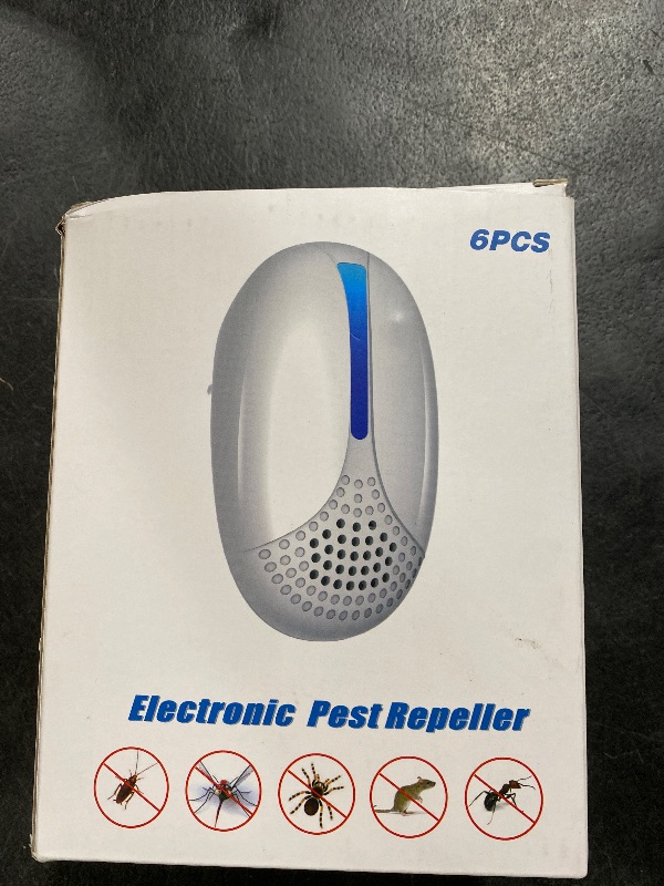 Photo 1 of 2025 Upgraded Ultrasonic Repellent Indoor, Mouse Traps Insert Plug in, Pest Control Repellent Ant,Roach,Rodent, Mouse, Bugs, Mosquito, Spider, for Home, Office, Warehouse 6 Packs