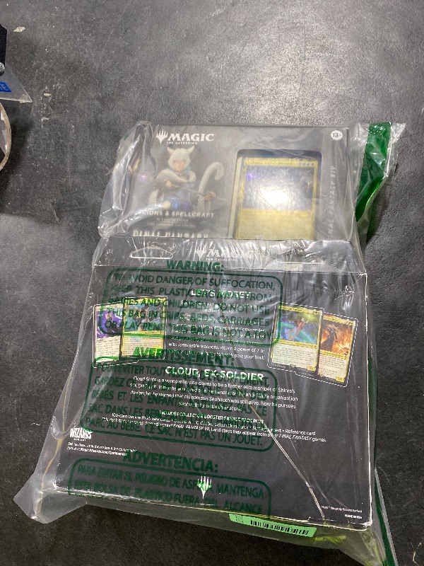 Photo 1 of Magic: The Gathering - Final Fantasy Commander Deck Bundle (Includes All 4 Decks)