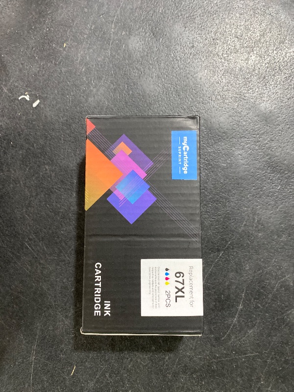 Photo 1 of 67XL HP Printer Ink for HP Ink 67 Replacement for HP 67 Ink Cartridges Black/Color Combo Pack HP67 DeskJet 2755e 2855e 2700 2800e 2700e 4255e 4155e Envy 6055e 6000 6455e 6400 Printer Ink HP 67 XL