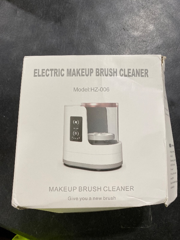 Photo 1 of 3 IN 1 Electric Makeup Brush Cleaner Machine With Makeup Brush Dryer-Holder-Portable Automatic USB Cosmetic Brushes Cleaner Tool for All Size Beauty Makeup Brush Set,Contour, Eyeshadow, Blush Brush
