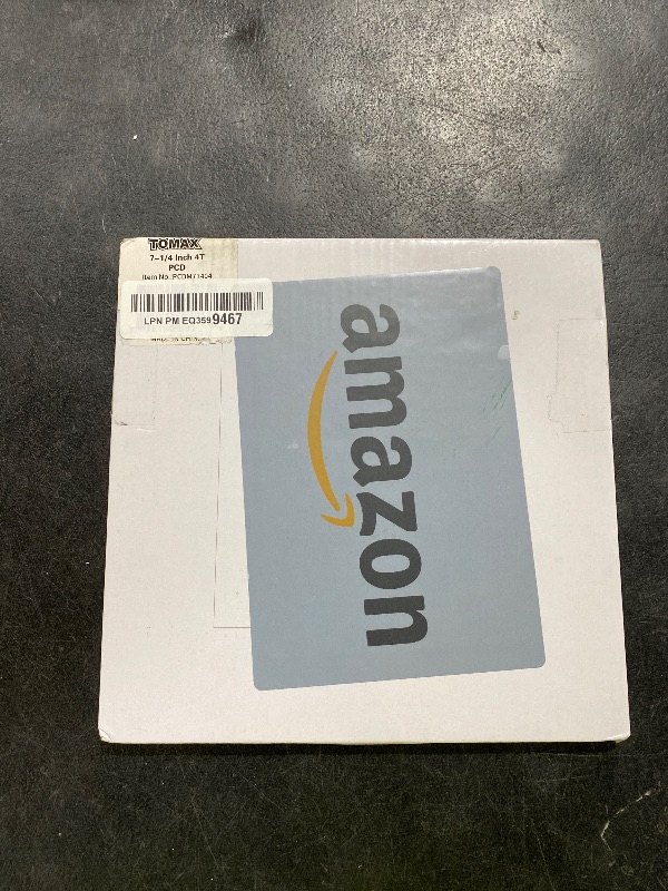 Photo 1 of TOMAX PCDM71404 7-1/4 Inch 4 Tooth Polycrystalline Diamond Tipped (PCD) Hardie Fiber Cement Saw Blade with 5/8-Inch DMK Arbor