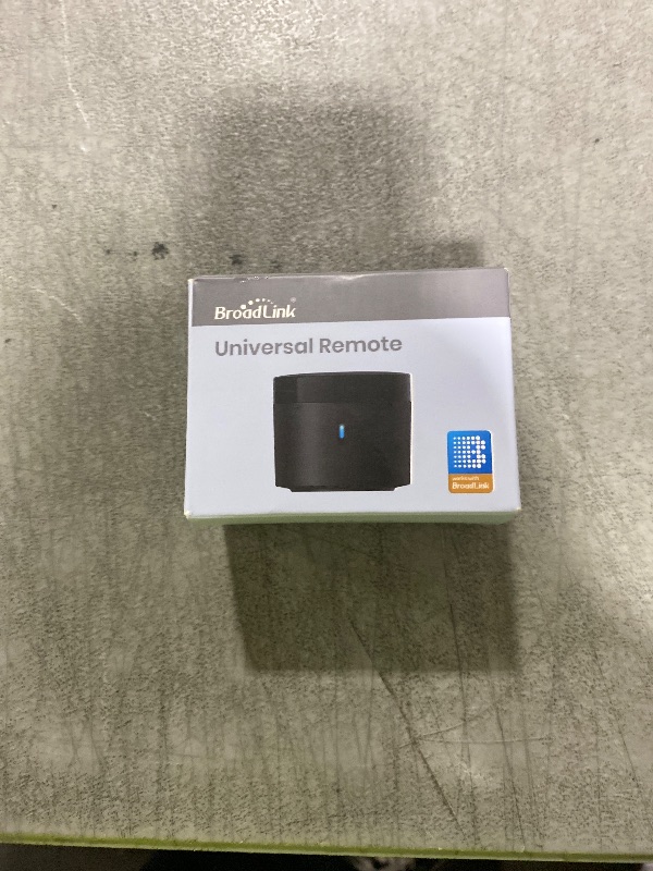 Photo 1 of BroadLink RM4 Mini IR Universal Remote Control (2.4 GHz Wi-Fi Only), Smart Home Automation Wi-Fi Infrared Blaster for TV, AC, STB Audio, Works with Alexa, Google Home, IFTTT