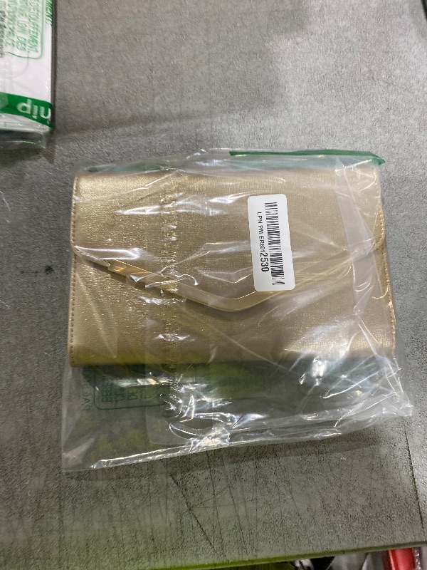 Photo 1 of Autumnwell Clutch Purse Evening Bag for Women?Envelope Handbag With Detachable Chain?gold?