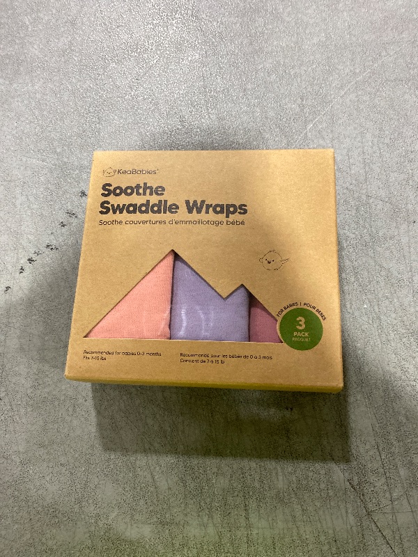 Photo 1 of KeaBabies 3-Pack Organic Baby Swaddle Sleep Sacks - Swaddles for Newborns, Infant 0-3 Months, Baby Girls, Boys, Soft & Snug Newborn Sleep Sack, Nursery Swaddling Blankets (Vivacious)