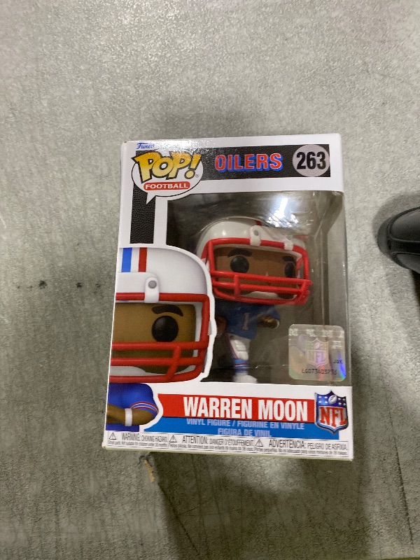 Photo 1 of Funko POP NFL: Oilers - Warren Moon - Collectable Vinyl Figure - Gift Idea - Official Merchandise - for Kids & Adults - Sports Fans - Model Figure for Collectors and Display