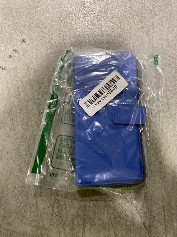 Photo 1 of oakxco for iPhone 12 Pro Max Wallet Case with Credit Card Holder, Magnetic RFID Slim Folio Book Flip Leather Phone Case for Women Men Girl, Cute Soft Silicone Rubber Shockproof Cover, Royal Blue
