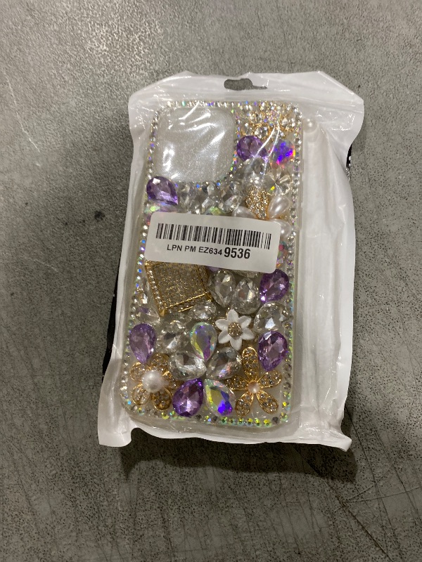 Photo 1 of MOSEZA Compatible with iPhone 16 Pro Max Bling Glitter Case Luxury Cute Sparkle Rhinestone Diamond Girly Protective Phone Cover Case for Women Girl