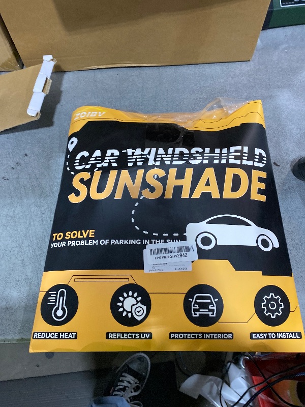 Photo 1 of for Ford Escape 2020-2025 2026 Windshield Sun Shade - 4 Layers Car Sunshades for Front Windows Shade Cover Custom Fit Escape Sun Visor 240T Retractable Shade Blocks UV Rays Car Accessories