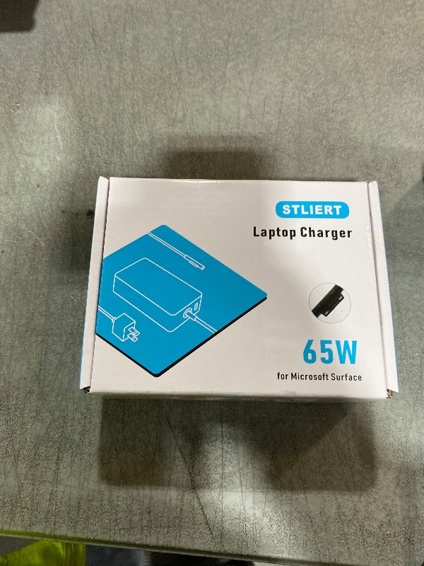 Photo 1 of 65W Laptop Surface Pro Charger Compatible with Microsoft Surface10,9,8,7+,7,6,5,4,3,X, Windows Surface 6,5,4,3,2,1,Studio,Surface Go 3,2,1,Surface Book 3,2,1, Support 44W 36W Laptop 10FT Power Cord