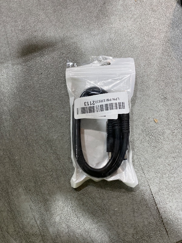 Photo 1 of 1FT 5.5mm x 2.1mm 14AWG Male to Male DC Power Extension Cord 12V/24V DC Power Cord for Outdoor Power Surveillance Cameras and Solar Panels 2pcs