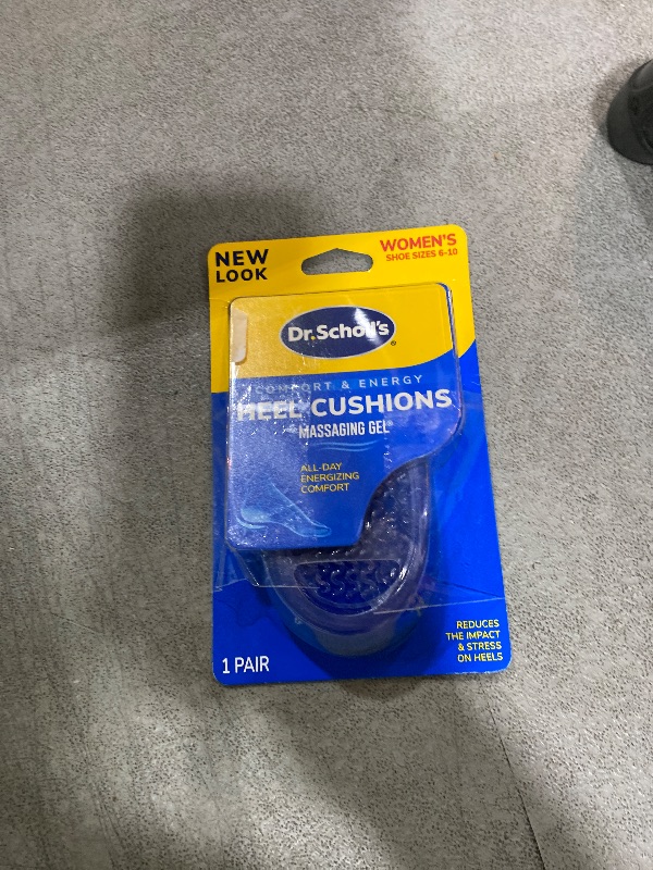 Photo 1 of Dr. Scholl's Heel Cushions with Massaging Gel Advanced // All-Day Shock Absorption and Cushioning to Relieve Heel Discomfort (for Women's 6-10, Also Available for Men's 8-13)