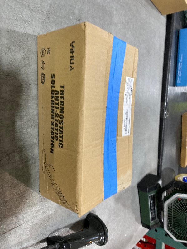 Photo 1 of YIHUA 939D+ Digital Soldering Station, 75W Equivalent with Precision Heat Control (392°F to 896°F) and Built-in Transformer. ESD Safe, Lead Free with °C/°F display (Green)
