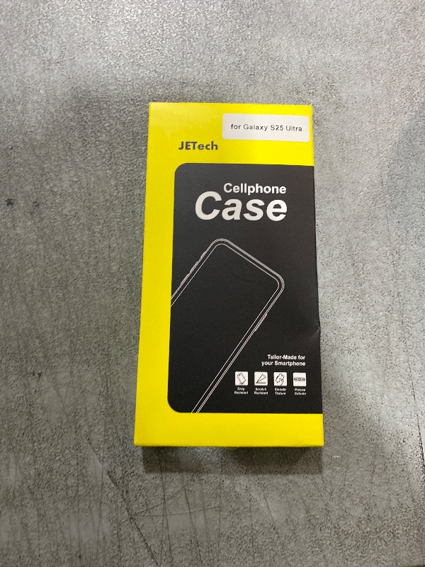 Photo 1 of JETech Slim Case for Samsung Galaxy S25 Ultra 5G with Camera Lens Full Protection, Ultra-Thin Lightweight Matte Finish Minimalist Protective Phone Cover (Titanium Black)