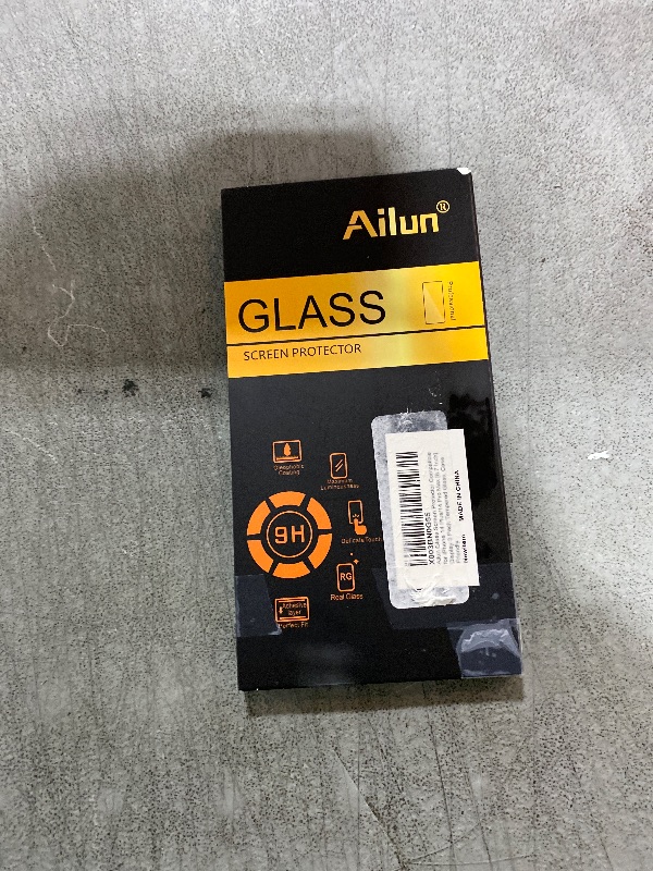 Photo 1 of Ailun Screen Protector for iPhone 14 Plus/iPhone 14 Pro Max [6.7 Inch] Display 3 Pack Tempered Glass, Sensor Protection, Dynamic Island Compatible, Case Friendly