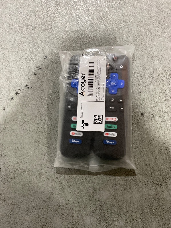 Photo 1 of (Pack of 2) Replacement Remote Control Only for Roku TV, Compatible for TCL Roku/Hisense Roku/Onn Roku/Sharp Roku/Element Roku/Westinghouse Roku/Philips Roku Smart TVs (Not for Roku Stick and Box)