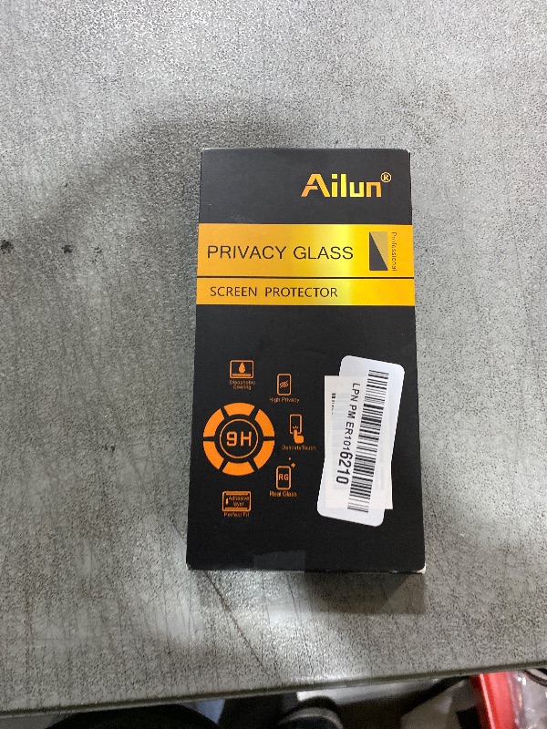 Photo 1 of Ailun 3 Pack for iPhone 17 Pro Max Privacy Screen Protector [6.9 inch]+ 3 Pack Camera Lens Protector with Installation Frame,Dynamic Island Compatible,Anti Spy Tempered Glass[9H Hardness]-HD