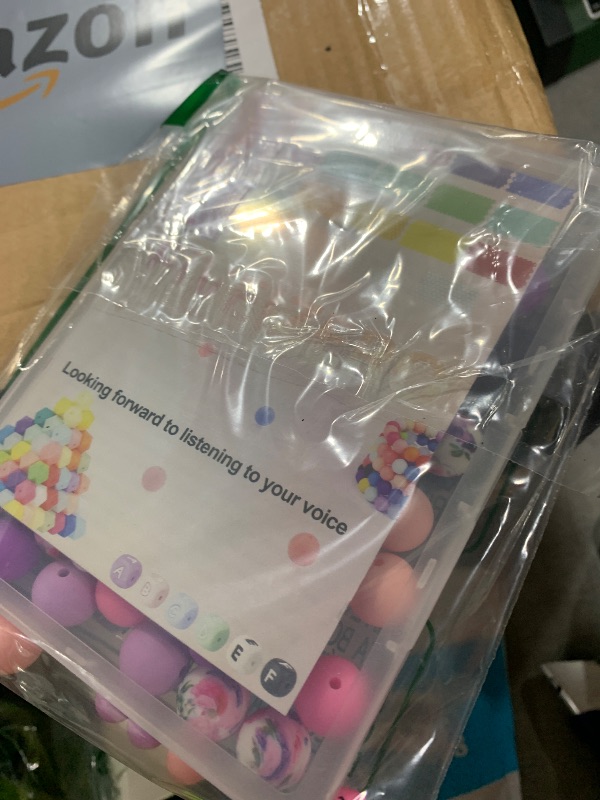 Photo 1 of 100PCS FIVEIZERO Silicone Beads for Keychain Making, 9mm & 15mm Pink Purple Mixed 5 Colors Silicone Focal Beads for Bracelets, Beadable Pens and DIY Crafts