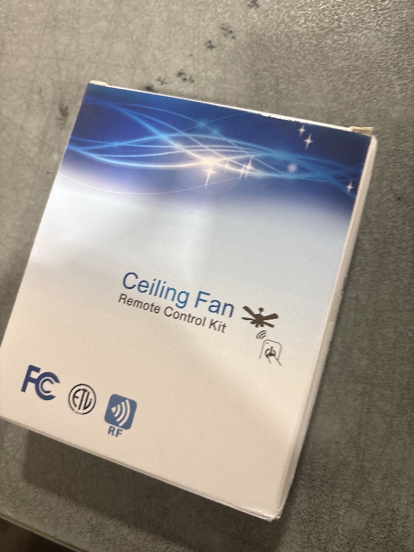 Photo 1 of Universal Ceiling Fan Remote Control Kit, Replacement for Hampton Bay Harbor Breeze Hunter, Compatible with UC7078T UC7067RC CHQ7078T L3H2010FANHD Fan-HD6 FAN-28R, with Up/Down Light Control, Dimmable