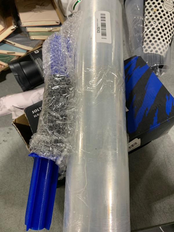 Photo 1 of International Plastics Co. 70 Gauge 15" Plastic Stretch Film/Wrap with Extended Handles 1000ft Clear Moving Industrial Packing Heavy Duty Shrink Cling Durable Furniture (Extended Handles, 1 Pack)