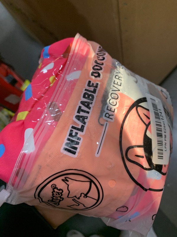 Photo 1 of Supet Inflatable Dog Cone Collar Alternative After Surgery, Dog Neck Donut Collar Recovery E Collar for Neuter, Soft Pet Cone for Small Medium Large Dogs