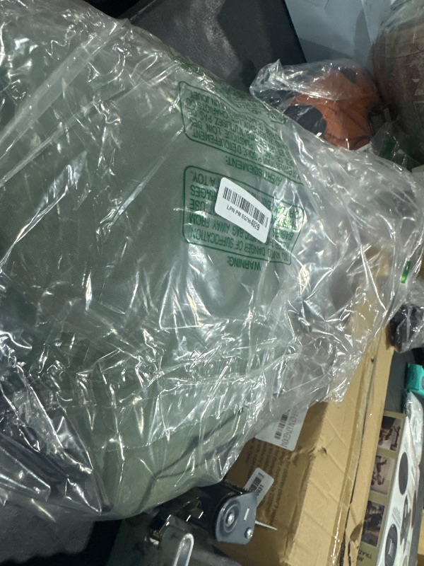 Photo 1 of 100% Blackout Linen Curtains 84 Inch Length 2 Panels Set Olive Green Luxury for Bedroom Windows Living Room Darkening Dark Green Thermal Insulated Drapes Nursery 7ft Long Back Tab Pleated Pocket