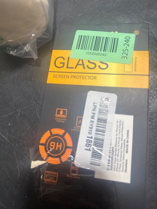 Photo 1 of Ailun Screen Protector for iPhone 16 / iPhone 15 / iPhone 15 Pro [6.1 Inch] Display 3 Pack Tempered Glass, Dynamic Island Compatible, Case Friendly [Not for iPhone 16 Pro 6.3 Inch].