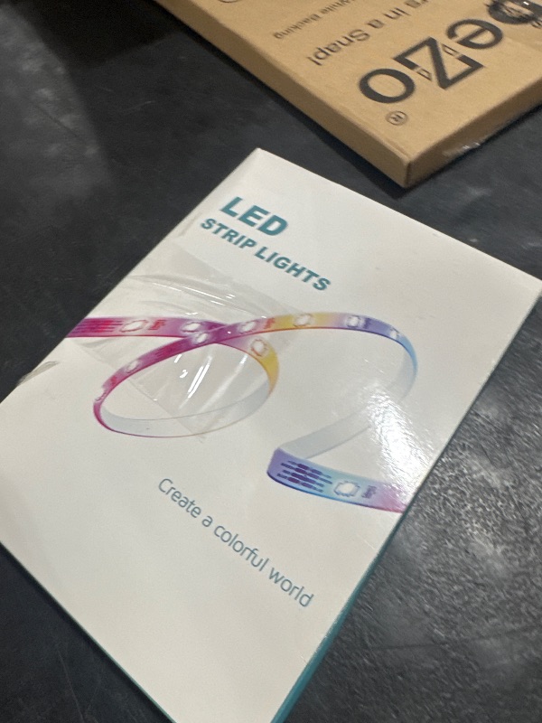 Photo 1 of 100ft Led Strip Lights,Long Smart Led Light Strips Music Sync 5050 RGB Color Changing Rope Lights,Bluetooth APP/IR Remote/Switch Box Control Led Lights for Bedroom,Home Decoration,Party,Festival