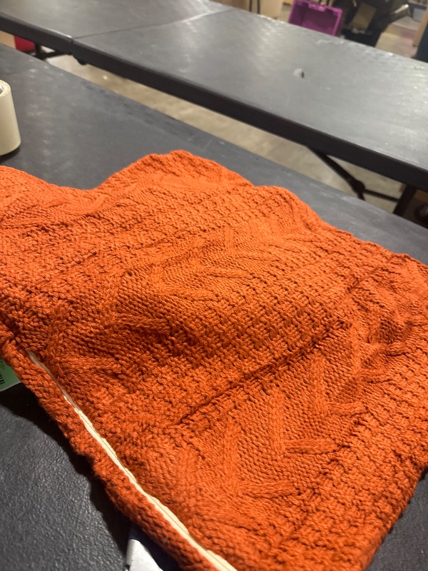 Photo 1 of 2 Pillow Covers (18" x 18"), rust