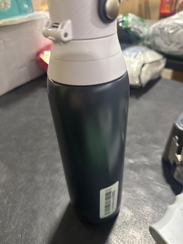 Photo 1 of Brita Stainless Steel Premium Filtering Water Bottle, BPA-Free, Reusable, Insulated, Replaces 300 Plastic Water Bottles, Filter Lasts 2 Months or 40 Gallons, Includes 1 Filter, Carbon - 20 oz.