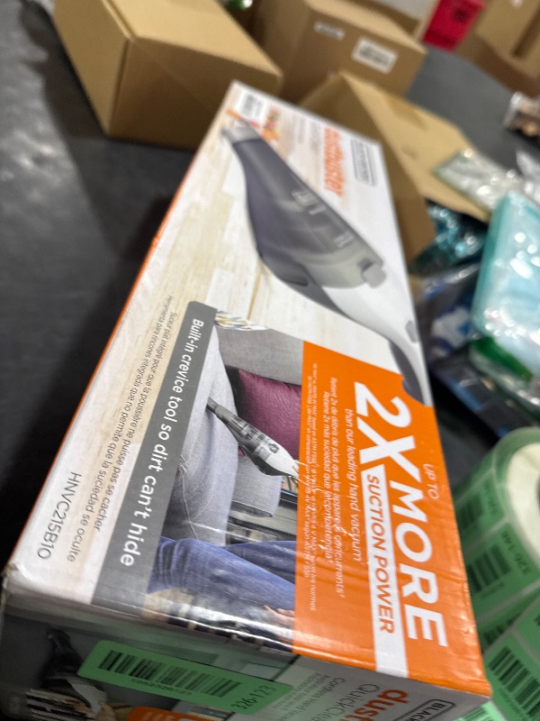 Photo 1 of BLACK+DECKER dustbuster QuickClean Cordless Handheld Vacuum, Car Vacuum Portable (HNVC215B10)