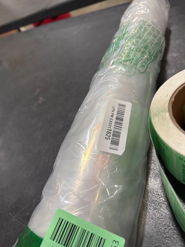 Photo 1 of 100 ft Clear Cellophane Wrap Roll (31.5 in x 100 ft) - 3 Mil Thicken Cellophane Roll, Clear Cellophane Bags Large, Clear Wrapping Paper for Flower Gift Baskets Wrap (31.5" fold into 16")