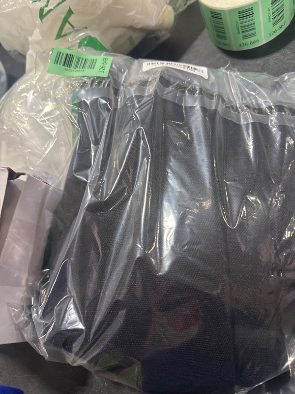 Photo 1 of 20x10Ft Mosquito Netting Garden Mesh Netting, Fly Bird Net Barrier Hunting Blind Plant Protecting Net, 3x6m Black