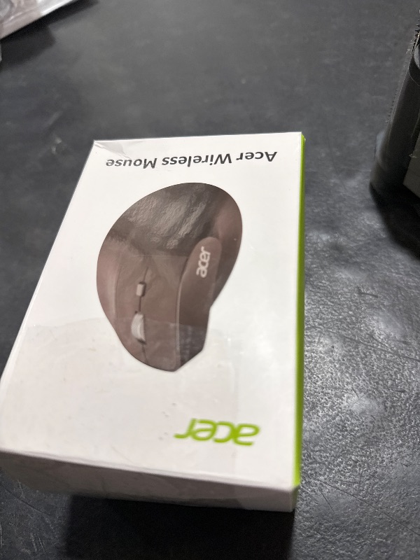 Photo 1 of acer Ergonomic Mouse Wireless, Adjustable DPI Vertical Mouse 1000/1200/1600 with 6 Buttons, Rechargeable Ergo Mice with 2.4GHz USB Receiver for Computer, Laptop, PC, iMac and Desktop