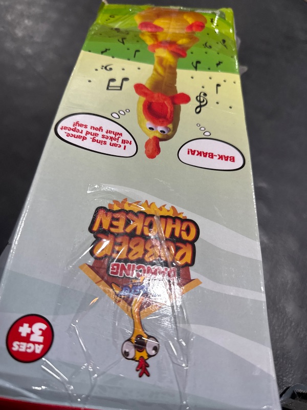 Photo 1 of Gagster Rubber Chicken Dancing Toy - Mimicking Toy for Kids - That Repeats What You Say & Tells Jokes, Singing & Talking, Electronic Yodeling for Anyone Who Loves Talking and Funny Gag Gifts