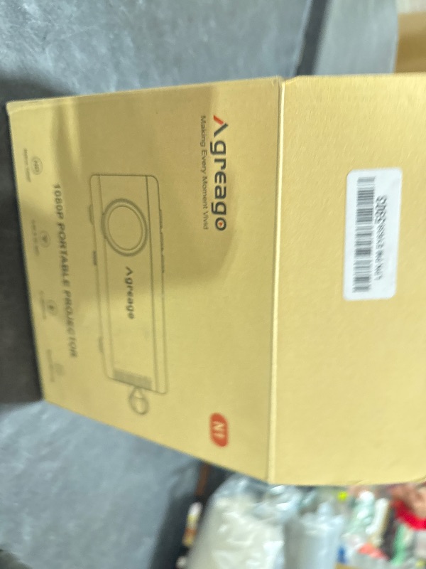 Photo 1 of 15000 Lumens Outdoor Movie Projector - Native 1080P HD Portable Projector with WiFi 6/Bluetooth 5.2, Compatible with iPhone, Android, Fire Stick, PS5, Xbox(USB-C Cable) ±15° Keystone
