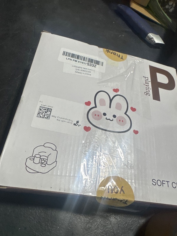 Photo 1 of OBBOLO Inflatable Baby Seat for Babies 3 Months and Up,Inflatable Baby Chair,Blow Up Baby Chair,Baby Seats for Infants for Sitting Up