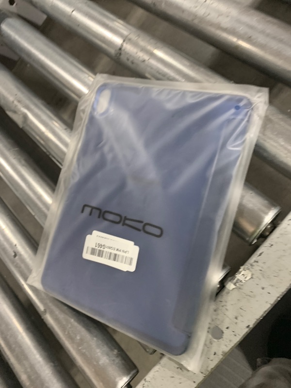 Photo 1 of MoKo for iPad Air 11 Inch Case 7th/6th Generation M3/M2 2025/2024, iPad Air 5th/4th Gen 10.9" 2022/2020, Translucent Frosted Soft TPU Back Cover, Slim Protective Cover,Auto Wake/Sleep,Navy Blue