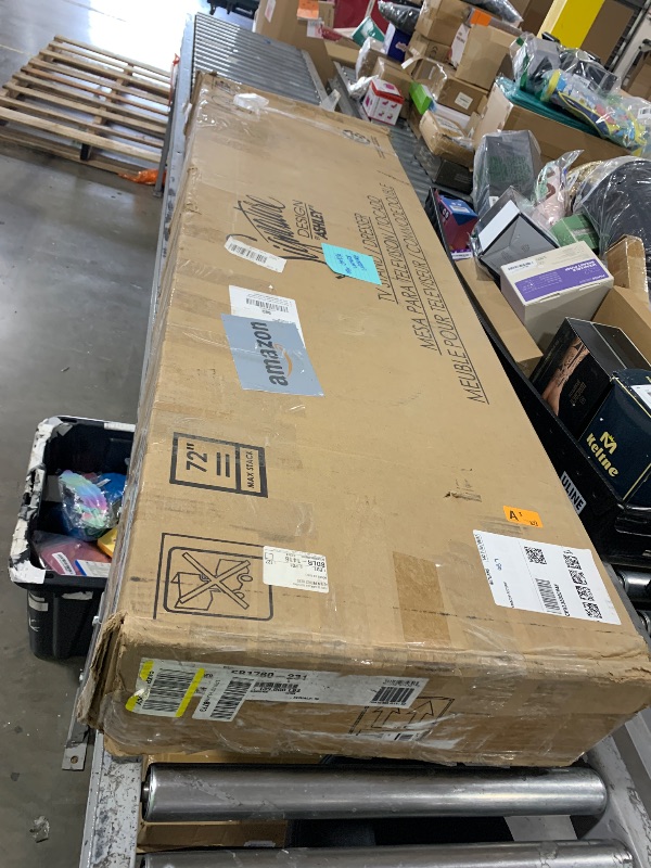 Photo 1 of Bermacy Light Brown 6 Drawer 60.75 in. Dresser
