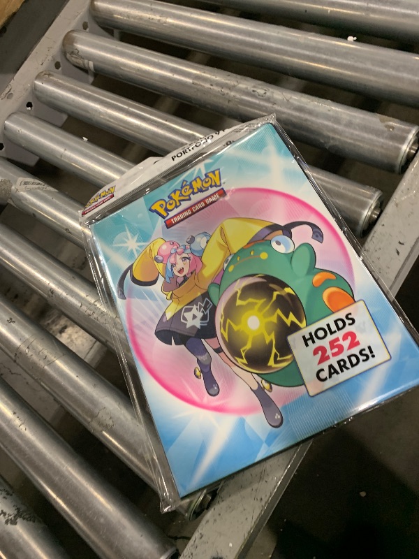 Photo 1 of Ultra PRO - Scarlet and Violet [SV9] 9-Pocket Portfolio for Pokémon | Trading Card Portfolio and Pokémon Card Binder Album that Protects Up to 126 Single-Loaded Cards or 252 double-loaded cards