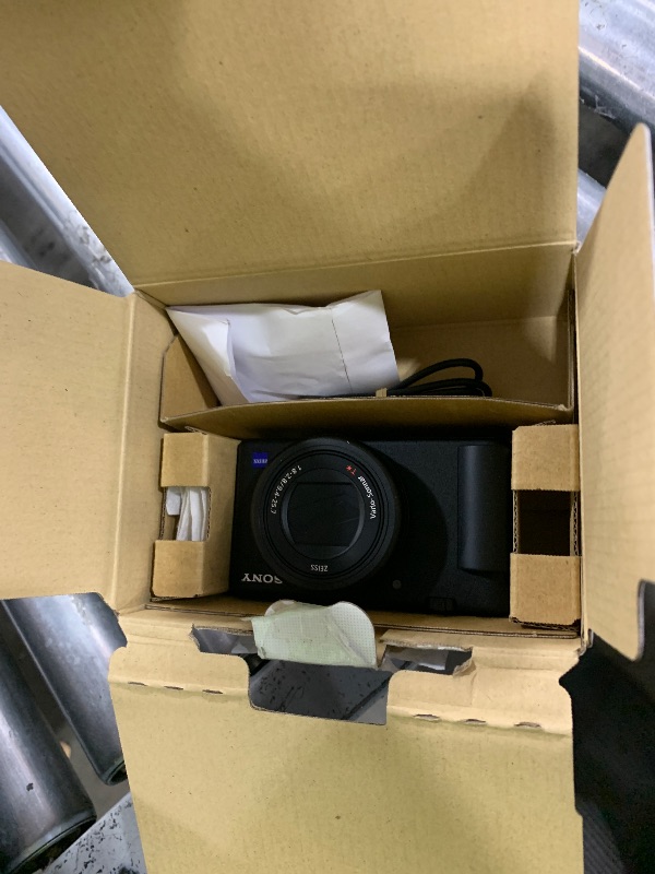 Photo 1 of Sony ZV-1F Vlog Camera for Content Creators and Vloggers Black