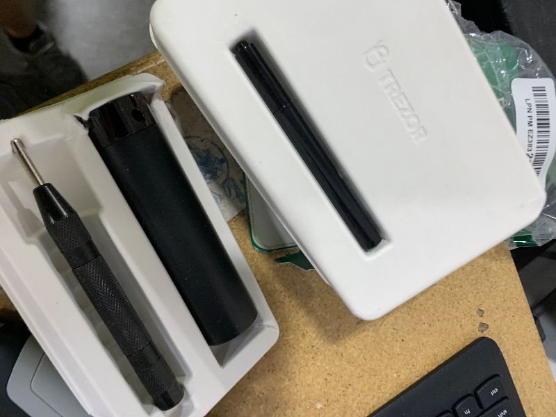 Photo 1 of Trezor Safe 5 - Crypto Hardware Wallet with Secure Element & Passphrase, Color Touchscreen and Haptic Feedback, Protect your Bitcoin and Digital Assets (Green Beryl)